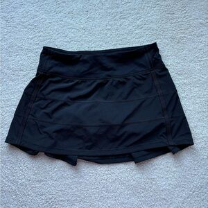 Lululemon athletica, size 4, black align skirt